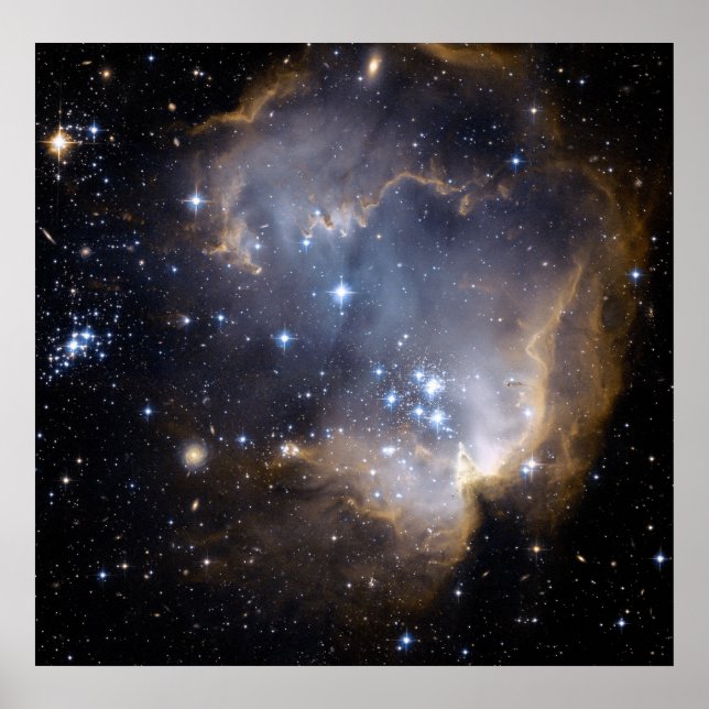 Hubble beobachtet Säugling-Sterne in der Nähe der  Poster (Vorne)