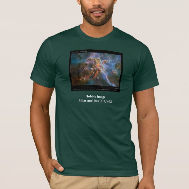 Hubble Bild - Säule und Jets 901/902 T-Shirt (Vorderseite)