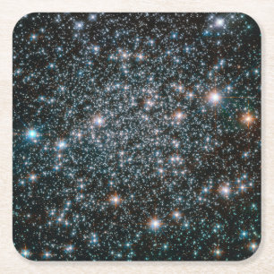 Hubble-Cluster für Schwermetalle Rechteckiger Pappuntersetzer