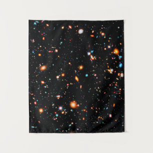 Hubble extremes tiefes Feld klein Wandteppich