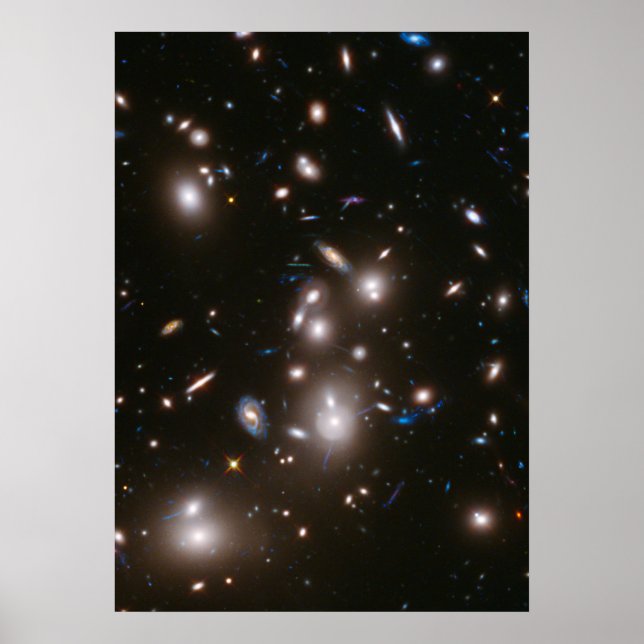 Hubble Frontier Field Abell 2744 Poster (Vorne)