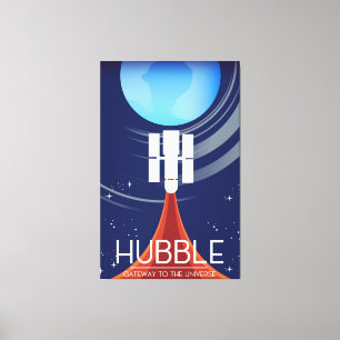 Hubble-Gateway zum Universum Leinwanddruck