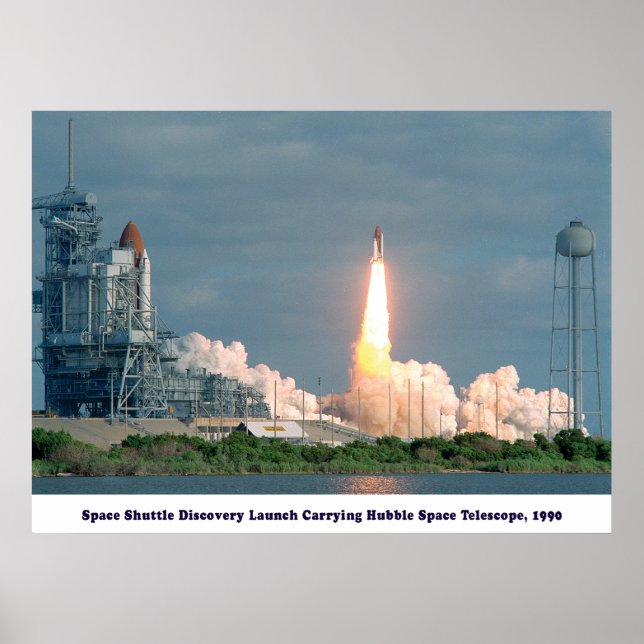 Hubble-Teleskop 1990 zur Erkennung Poster (Vorne)