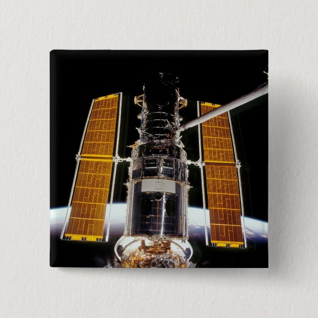 Hubble-Teleskop Button (Vorderseite)