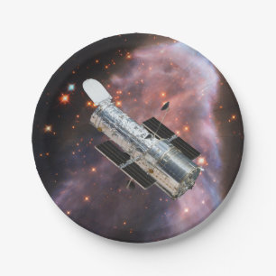 Hubble-Teleskop Pappteller