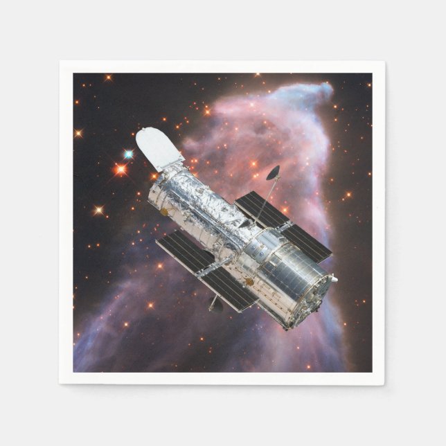 Hubble-Teleskop Serviette (Vorderseite)