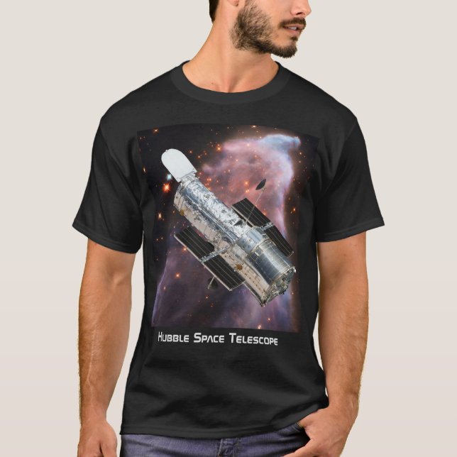 Hubble-Teleskop T-Shirt (Vorderseite)