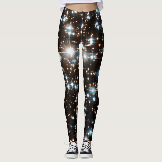 HUBBLE TELESKOP-WELTRAUM-STERNE LEGGINGS (Vorderseite)