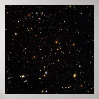 Hubble-Ultra-Deep-Feld Poster