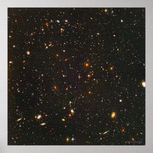 Hubble Ultra Deep Field 24x24 (22x22) Poster