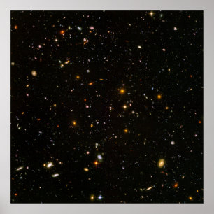Hubble Ultra Deep Field (HUDF) [drucken] Poster