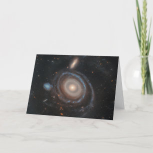 Hubble Weltraumteleskop Bullseye Galaxy Dankeskarte