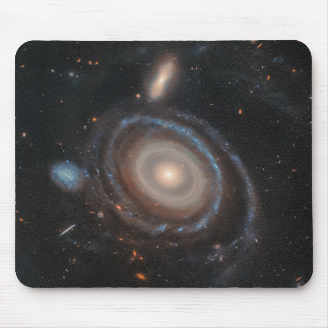 Hubble Weltraumteleskop Bullseye Galaxy Mousepad (Vorne)