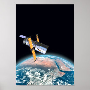 Hubble Weltraumteleskop-kleines Raum-Plakat/Druck Poster