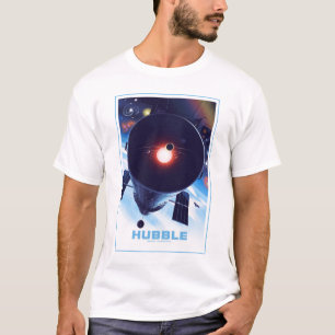 Hubble-Weltraumteleskop-Poster. T-Shirt