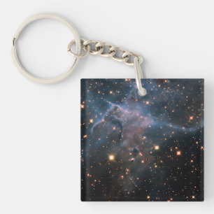 Hubble's 'Mystic Mountain' - Deep Space Schlüsselanhänger