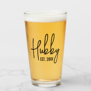 Hubby-Bierglas-Geschenk Glas