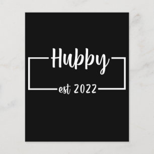 Hubby Est 2022 wird Hochzeitsfeier