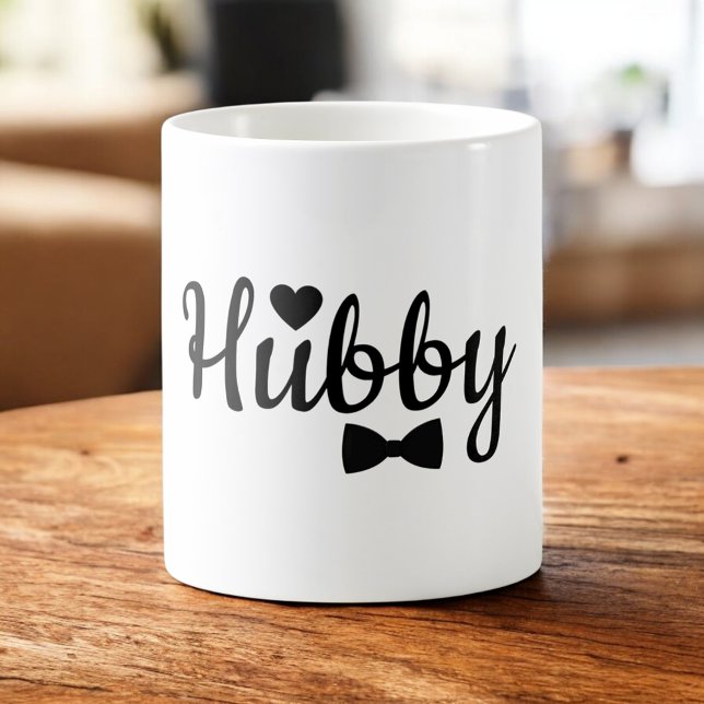 Hubby Matching Couple Kaffeetasse (Von Creator hochgeladen)