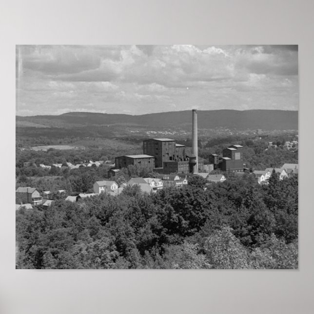 Huber Breaker Ashley Pa. Poster (Vorne)