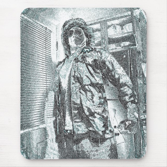 Huber in der Uniform Mousepad (Vorne)