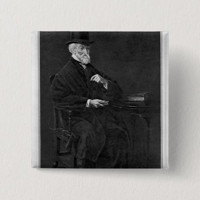 Hubert George de Burgh-Einmachen Button (Vorderseite)