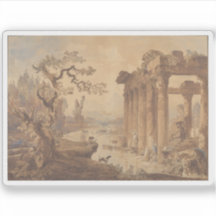 Hubert Robert - Landschaft mit Ruins