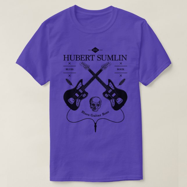 Hubert Sumlin Guitar Vintages Logo T-Shirt (Design vorne)