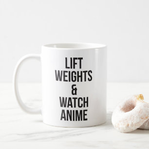 Hubgewicht und Anime - Inspirationsspielraum Kaffeetasse