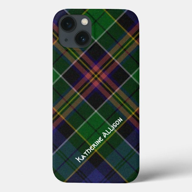 Hübsch Allison Tartan Kariert Case-Mate iPhone Hülle (Rückseite)