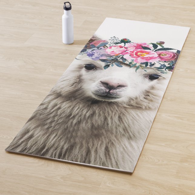 Hübsch Alpaca Yogamatte (Beispiel)