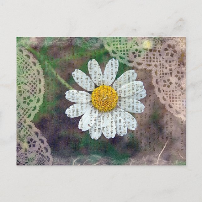 Hübsch als Daisy Postkarte (Vorderseite)