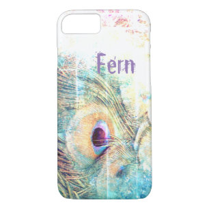 Hübsch als Pfauenpastellfeder Case-Mate iPhone Hülle