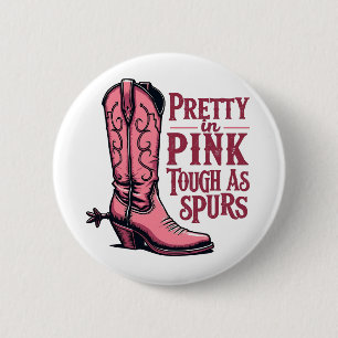 Hübsch als Spurs Cowgirl Boot Western Button