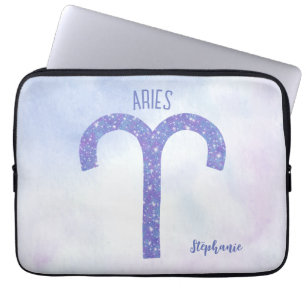 Hübsch Aries Astrologie Signieren Personalisiert L Laptopschutzhülle