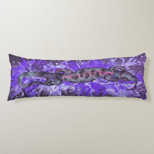 Hübsch BALI LIZARD Design Violett + Ihre Ideen Seitenschläferkissen