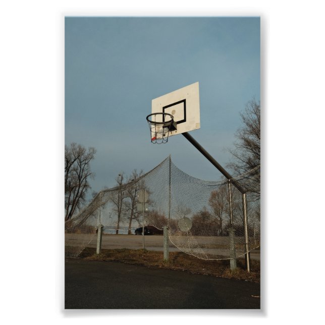 Hübsch Basketball Fotodruck (Vorne)