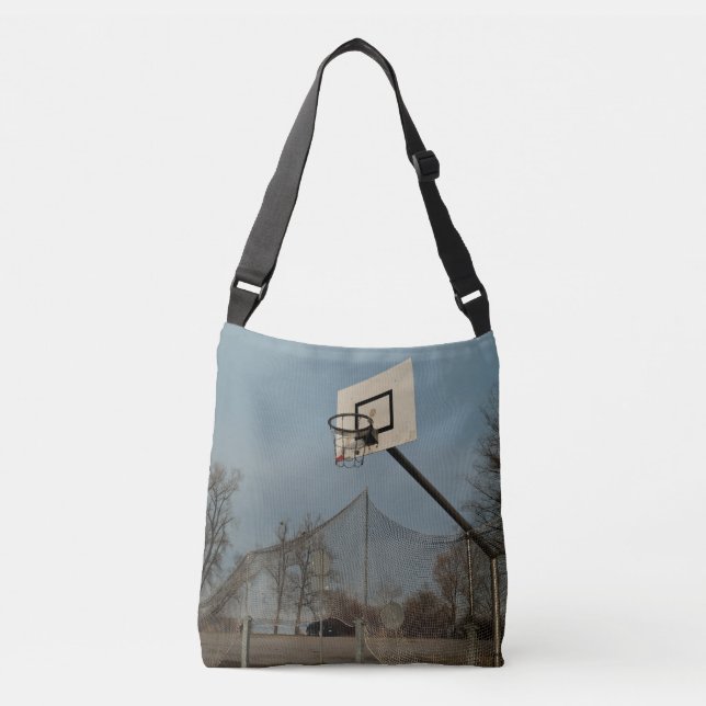 Hübsch Basketball Tragetaschen Mit Langen Trägern (Vorderseite)