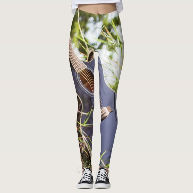 Hübsch Bass Guitar Leggings (Vorderseite)