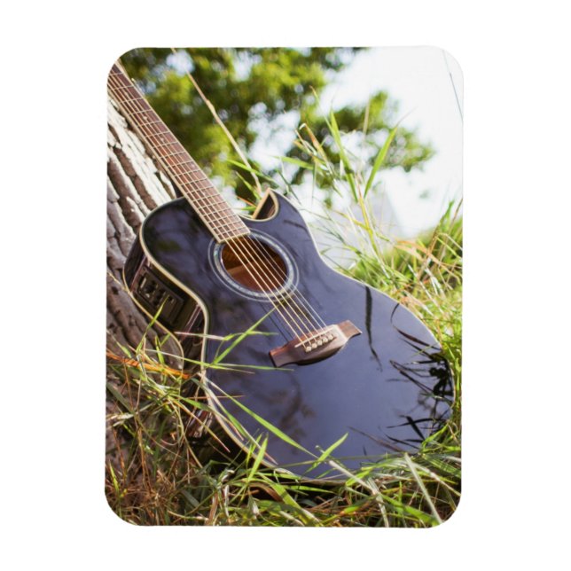 Hübsch Bass Guitar Magnet (Vertikal)