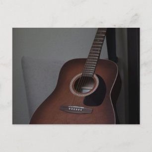 Hübsch Bass Guitar Postkarte