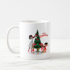 Hübsch Black Family Weihnachten Tasse
