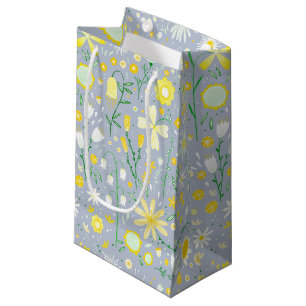 Hübsch Blue Botanic Wildblume Floral Kleine Geschenktüte