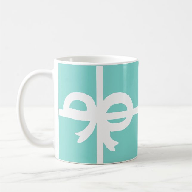 Hübsch Blue Bow Kaffeetasse (Links)