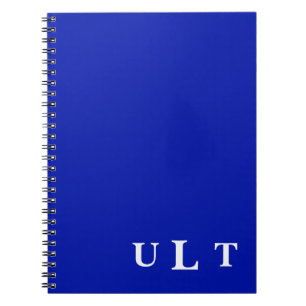 Hübsch Blue Custom Best Monochrome Notizblock