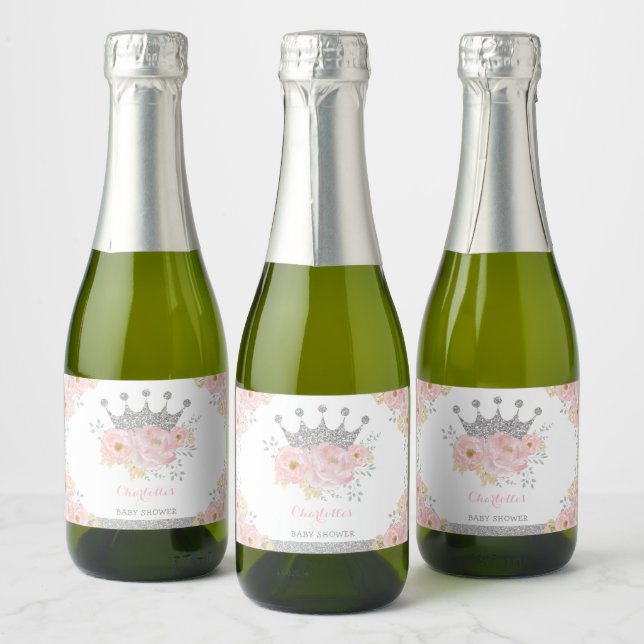 Hübsch Blush Blume Kleine Prinzessin Silberkrone (Flaschen)