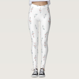 Hübsch Blütenpinsel Leggings