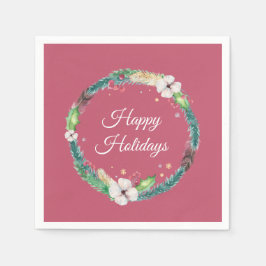 Hübsch Boho Holiday Wreath Serviette