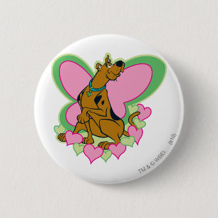 Hübsch Butterfly Scooby-Doo Button
