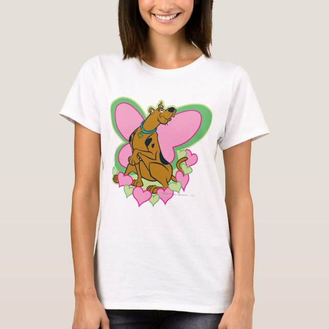 Hübsch Butterfly Scooby-Doo T-Shirt (Vorderseite)